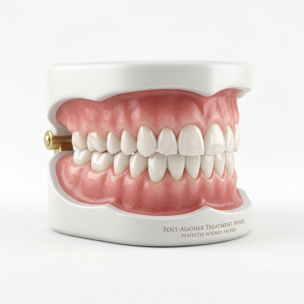Aligned Teeth After